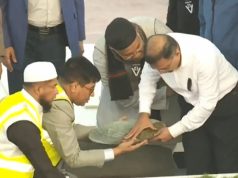 রাষ্ট্রীয় মর্যাদায় স্বামীর পাশে সমাহিত খালেদা জিয়া