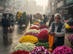 রঙের মেলা ও সুবাসের আখ্যান: চট্টগ্রামের চেরাগী পাহাড়ের ফুলের বাজার