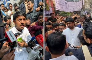 নাসীরুদ্দীন পাটওয়ারীর ওপর হামলা ও পচা ডিম নিক্ষেপ