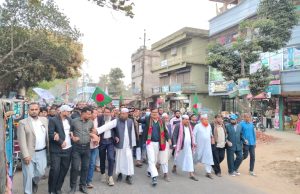 রামগড়ে দশ দলীয় জোটের গণসংযোগ: মানুষের সাড়ায় আশাবাদী অ্যাডভোকেট এয়াকুব আলী