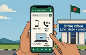 চার পদ্ধতিতে ভোটাররা জানতে পারবেন ভোটকেন্দ্রের তথ্য