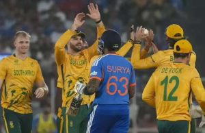 দক্ষিণ আফ্রিকার কাছে ভারতের বড় হার