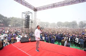 ঠাকুরগাঁয়ের জনসমুদ্রে তারেক রহমান