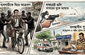 ছিনতাইকারির গুলিতে প্রাণ গেল ছিনতাইকারির