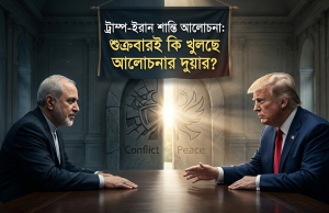 ট্রাম্প-ইরান শান্তি আলোচনা: শুক্রবারই কি খুলছে আলোচনার দুয়ার?
