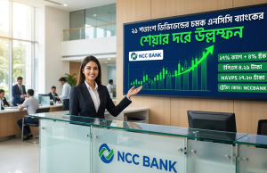 লভ্যাংশ ঘোষণার পর বিনিয়োগকারীদের আগ্রহের কেন্দ্রে এনসিসি ব্যাংক