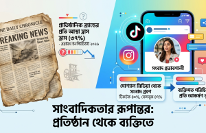 সংবাদমাধ্যমের সামনে নতুন চ্যালেঞ্জ ‘ব্যক্তি-নির্ভর’ সাংবাদিকতা