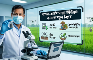 কৃষিতে ন্যানো বিপ্লব: সারের অপচয় রোধে বাকৃবি গবেষকদের বড় সাফল্য