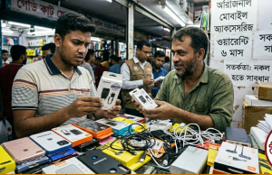 ঠকবাজির হাট: মোবাইল অ্যাকসেসরিজে গ্রাহকের পকেট সাবাড়