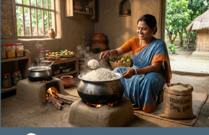 সিদ্ধচালে ভাত বাড়ে