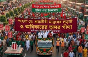 পহেলা মে: শ্রমজীবী মানুষের লড়াই ও অধিকারের অমর গাঁথা