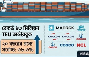 অতিরিক্ত সক্ষমতা: গ্লোবাল শিপিং মার্কেটে অশনি সংকেত