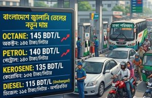 ভোক্তাপর্যায়ে ফের বাড়ল জ্বালানি তেলের দাম