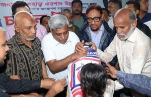 দুর্যোগে কেউ অসহায় থাকবে না, ত্রাণ কার্যক্রম পরিদর্শনে বিদ্যুৎ প্রতিমন্ত্রী