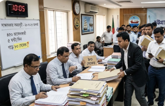চট্টগ্রাম বন্দরে ৮০ সেকেন্ডের ‘রোবোটিক’ সাক্ষাৎকার